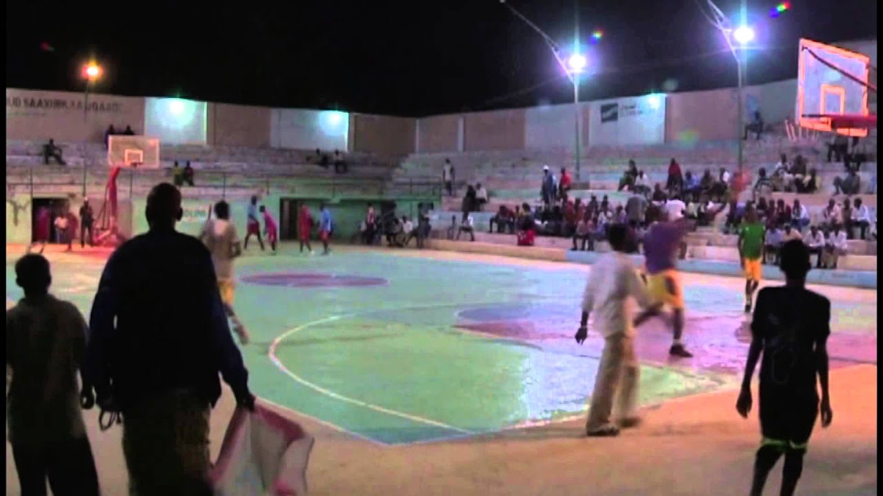 RAW: Night basketball march in somalia hopes to keep the youth off terror groups