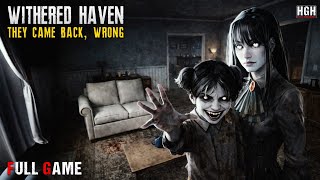 This Horror Game Will Mess With Your Mind  Withered Haven   Game Walkthrough No Commentary