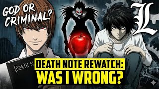 Death Note Rewatch Changed My Mind Completely