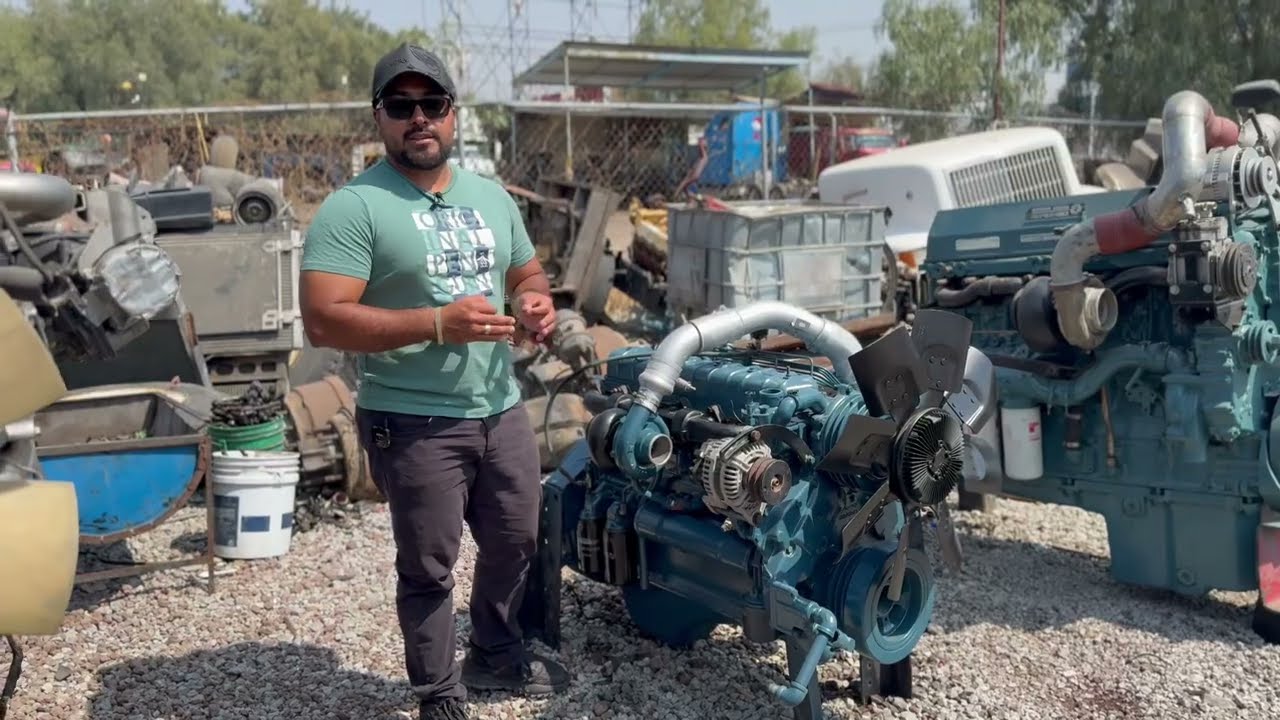 Está trabajando como relojito: Navistar DT 360 185hp