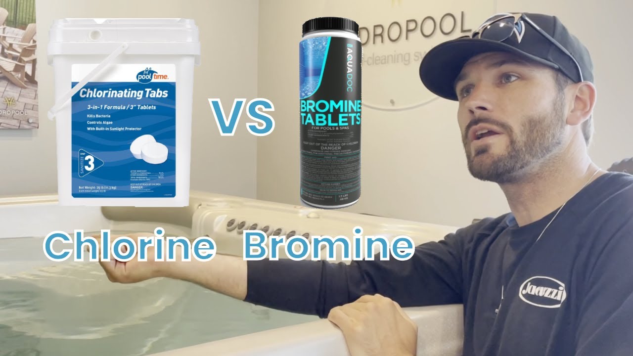 Hot Tub Chemical Cleaners Chlorine vs Bromine YouTube