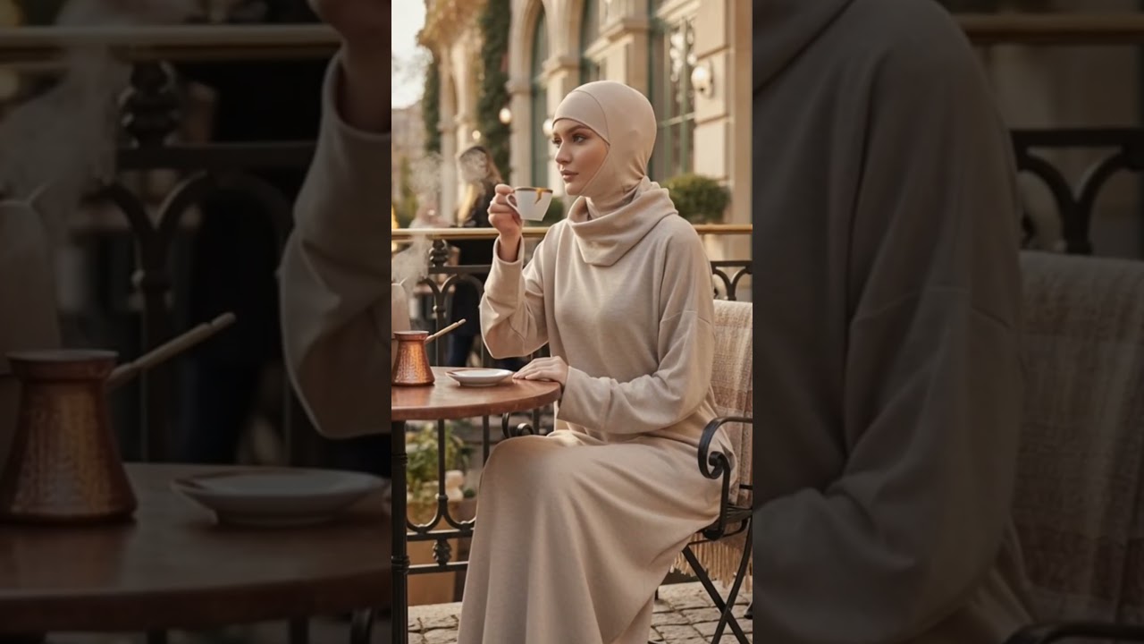 Modest Winter Elegance | Luxury Muslim Fashion for Europe