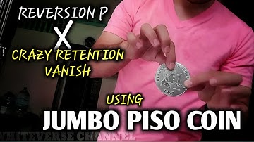 COIN MAGIC PRODUCTION AND VANISH USING JUMBO PISO COIN | WHITEVERSE CHANNEL