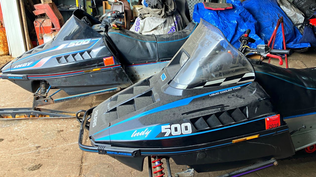I Took A RISK Buying 2 Snowmobiles On Marketplace (Sitting 8 Years)