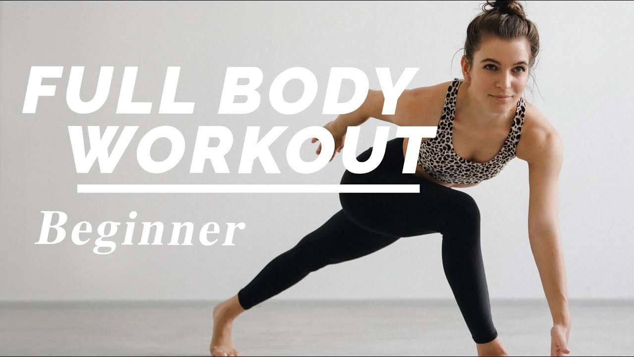 ⁣Full Body Workout für Beginner | No Equipment | mit Warm Up & Cool Down | DAY 1