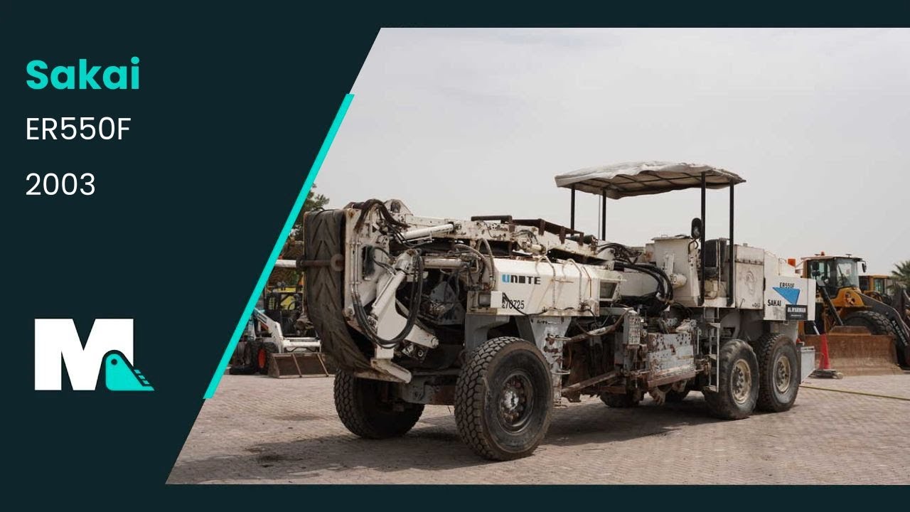 Sakai ER550F Road Cutter Cold Miller | 2003