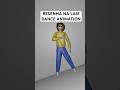 RESENHA NA LAJE DANCE ANIMATION SONG #shorts #dance #animation
