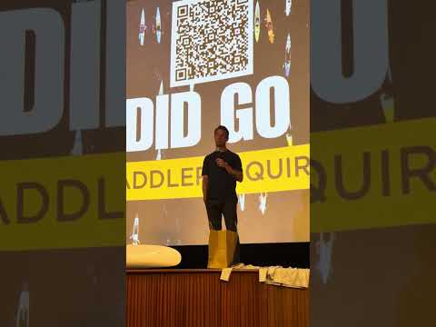 Scott Muir at The Ben Did Go Kick-Off: The Paddle That Prepared Him to Survive