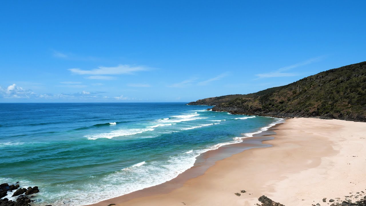 Secluded Beach Ambience - Soothing Sounds of Tasman Sea for Sleep, Study, Work, Meditation or Yoga