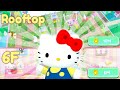 Rooftop Cafe and 6th Floor Update!! | Roblox My Hello Kitty Cafe | Riivv3r