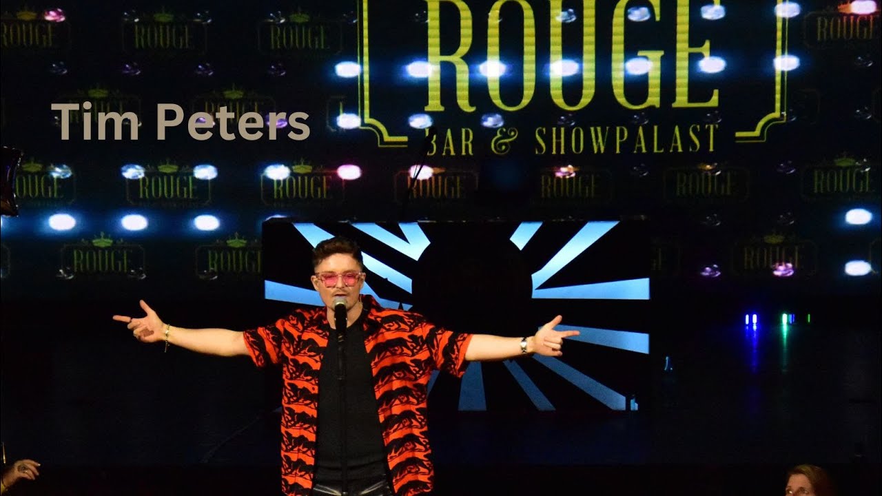 Tim Peters im  Interview bei der Schlagerparty im Rouge Showpalast, Bochum 16 03 2024