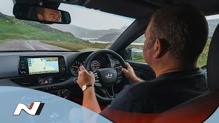 Hyundai N & EVO l i30 N & i30 Fastback N on the North Coast 500