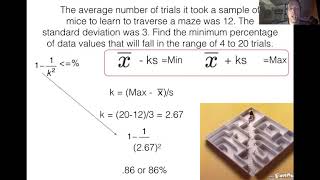 For BCC MAT150A Students. Chapter 3 from Chebychev Theorem to end of chapter.