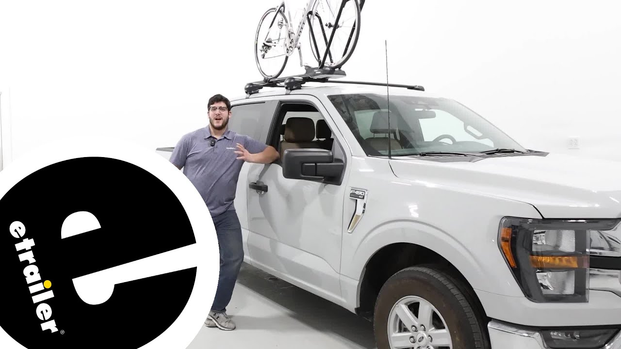 etrailer | Beginner’s Guide to Installing the Yakima HighRoad Roof Bike Rack on a 2023 Ford F-150