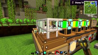 WhaleMasher MindCrack FTB - Ep 015: Tree Farm Cont + Chunk Loader