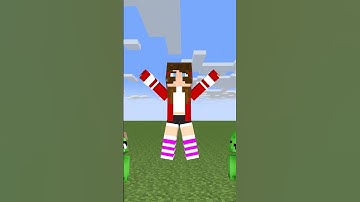 HELP JJ and Mikey Win The Perfect Jump  - Maizen Minecraft Animation #maizen #minecraft #shorts