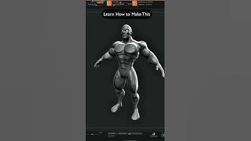 Learn how to make this character #3danimation #3d #3dmodeling #zbrush #character