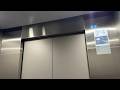 【更新後・ボタンと戸閉時の効果音に注目】 日立エレベーター 横浜銀行本店 野外付近