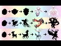 Diancie yveltal xerneas evolution  egg  pokemon gen 8 fanart