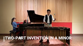 ABRSM G4 Percussion 2020 (C6) Two-Part Invention in A minor - J.S. Bach