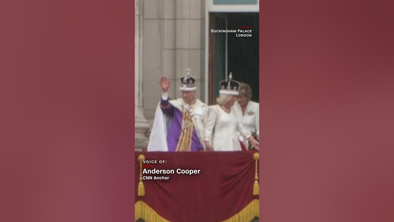 Watch King Charles III make first balcony appearance after coronation