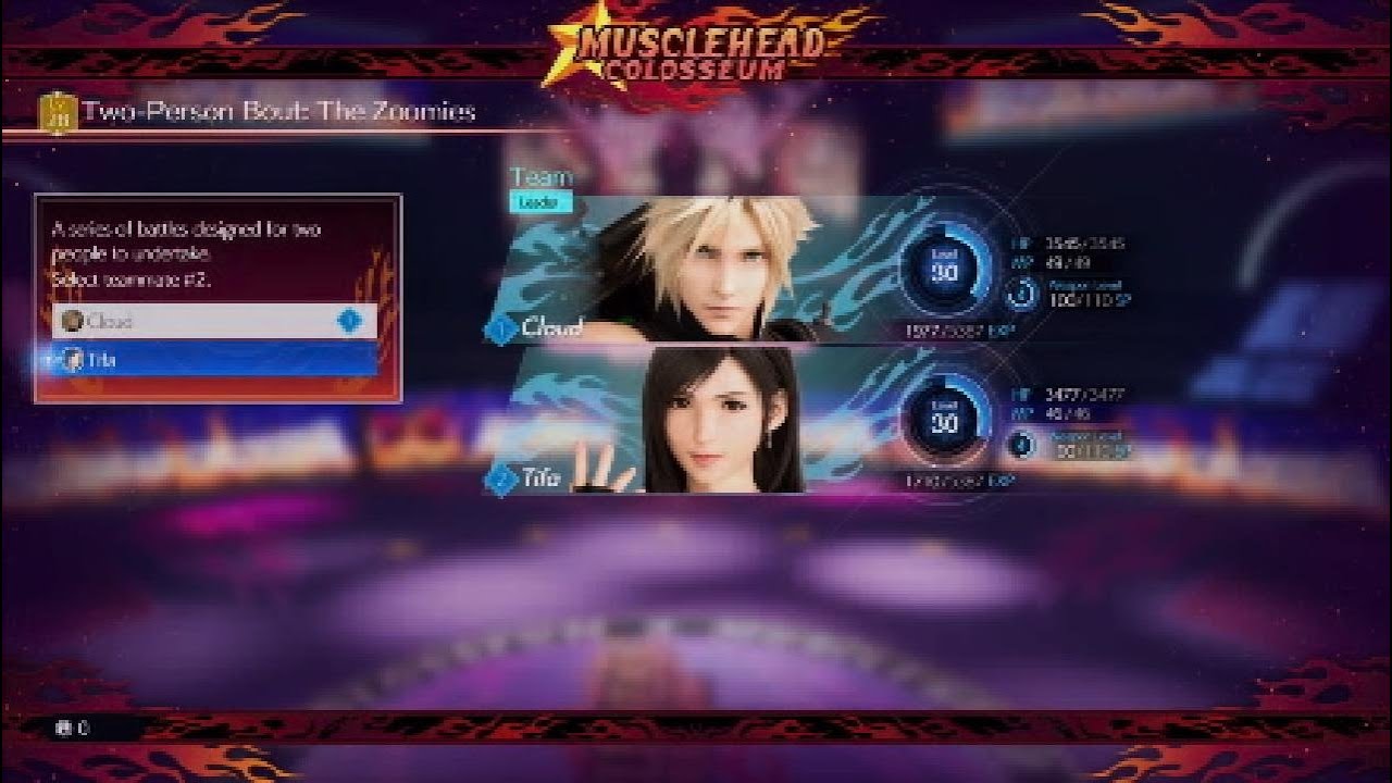 Rebirth Tifa and Cloud Vs The Zoomies Dynamic Difficulty Battle