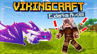 EJDERHA avcıları sinirli VİKİNGCRAFT 16 minecraft modlu survival