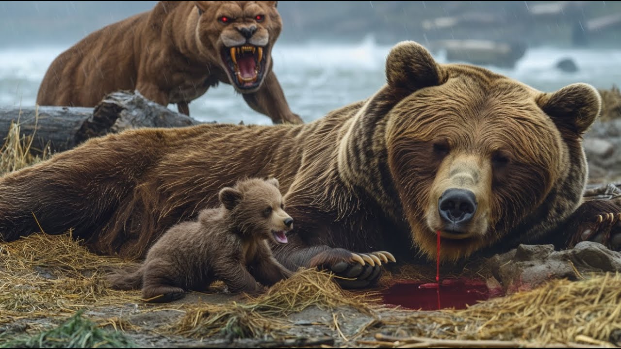 URSO perde a MÃE e está sozinho no mundo, cercado por PREDADORES ele tem que PROVAR SER o MAIS FORTE