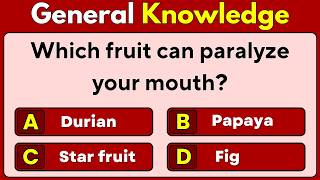 Ultimate General Knowledge Quiz 🧠 | 40 Mixed Trivia Questions | GK Facts Challenge