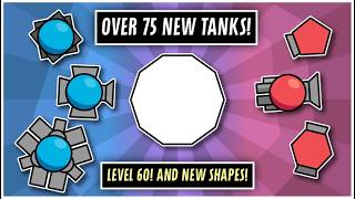 Arms Race in Diep.io!? - [Level 60 Tank Pack Showcase]