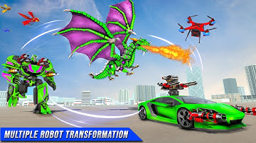 Dragon Robot Game 2021: Robot Transforming Games Robot Transformation Games Gameplay #1