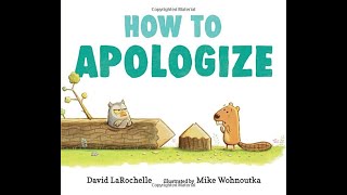 How to apologize