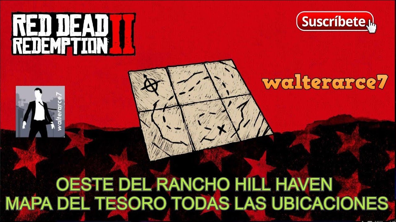 ORO Y DINERO MASIVO/NUEVO MAPA DEL TESORO *Henningan's Stead (norte)*/RED  DEAD REDEMPTION 2 ONLINE 