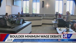 Residents weigh in on Boulder County's possible change to minimum wage