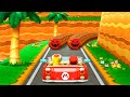 Mario Party: The Top 100 - All Racing Minigames Peach Vs Mario Vs Yoshi Vs Daisy