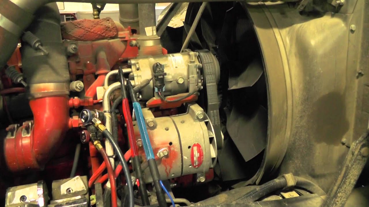 MACK Garbage Truck Natural Gas Engine Starting YouTube