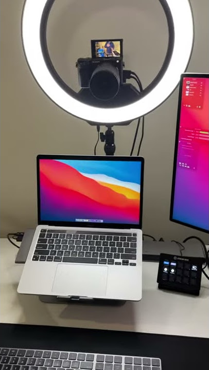 2021 M1 MacBook Pro Setup for Video Podcast #shorts