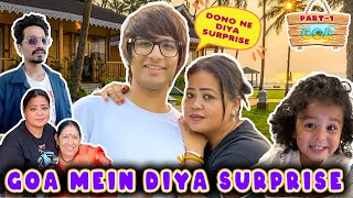 Goa Mein Diya Surprise  @souravjoshivlogs7028   PART 1 | Bharti Singh | Haarsh Limbachiyaa | Golla