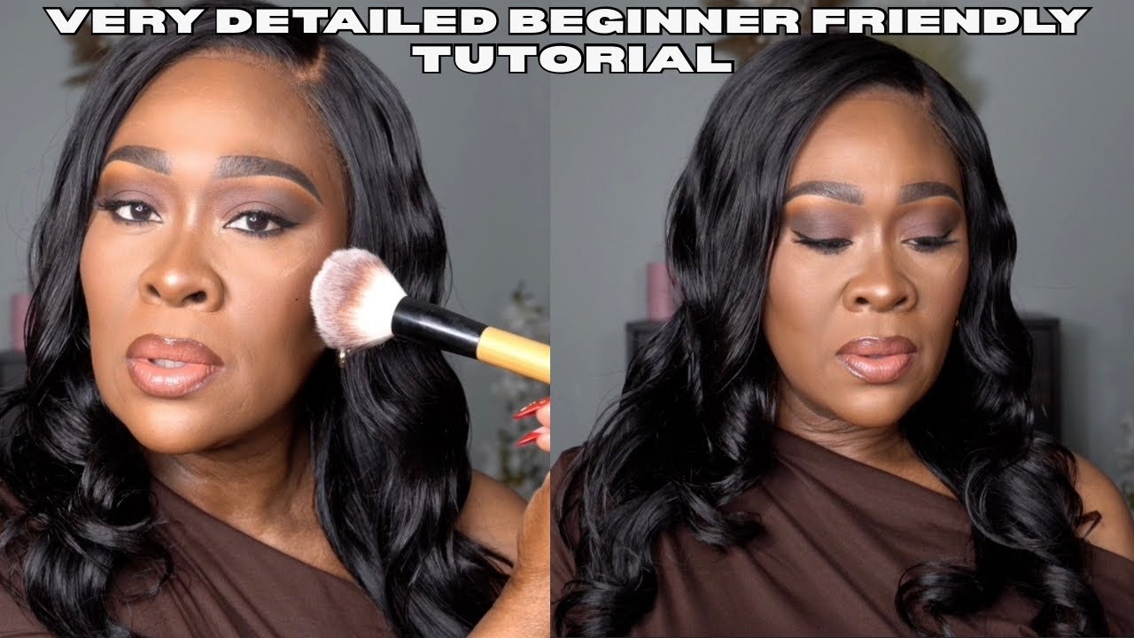 Very *DETAILED* Beginner Friendly Makeup Tutorial | Vlogmas Day #16 ...