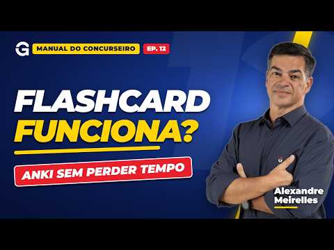 FLASHCARDS for Competitive Exams: How to Use Them for Efficient Review | Alexandre Meirelles #12