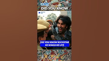 Did You Know Rockstar Ke Songs Ke Liye Imtiaz Ali Pehle....