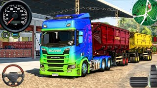US Cargo Truck Transport Driving 3D - City Cargo Truck Simulator 2025 - Android Gameplay screenshot 2
