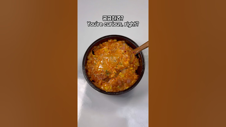 전자레인지 치즈밥
