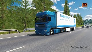 Daf XF 105 - Euro Truck Simulator 2 | 4K gameplay