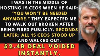 I Was Fired While Hosting 15 CEOs in a $2.4B Negotiation—All Signed MOUs Instantly Voided