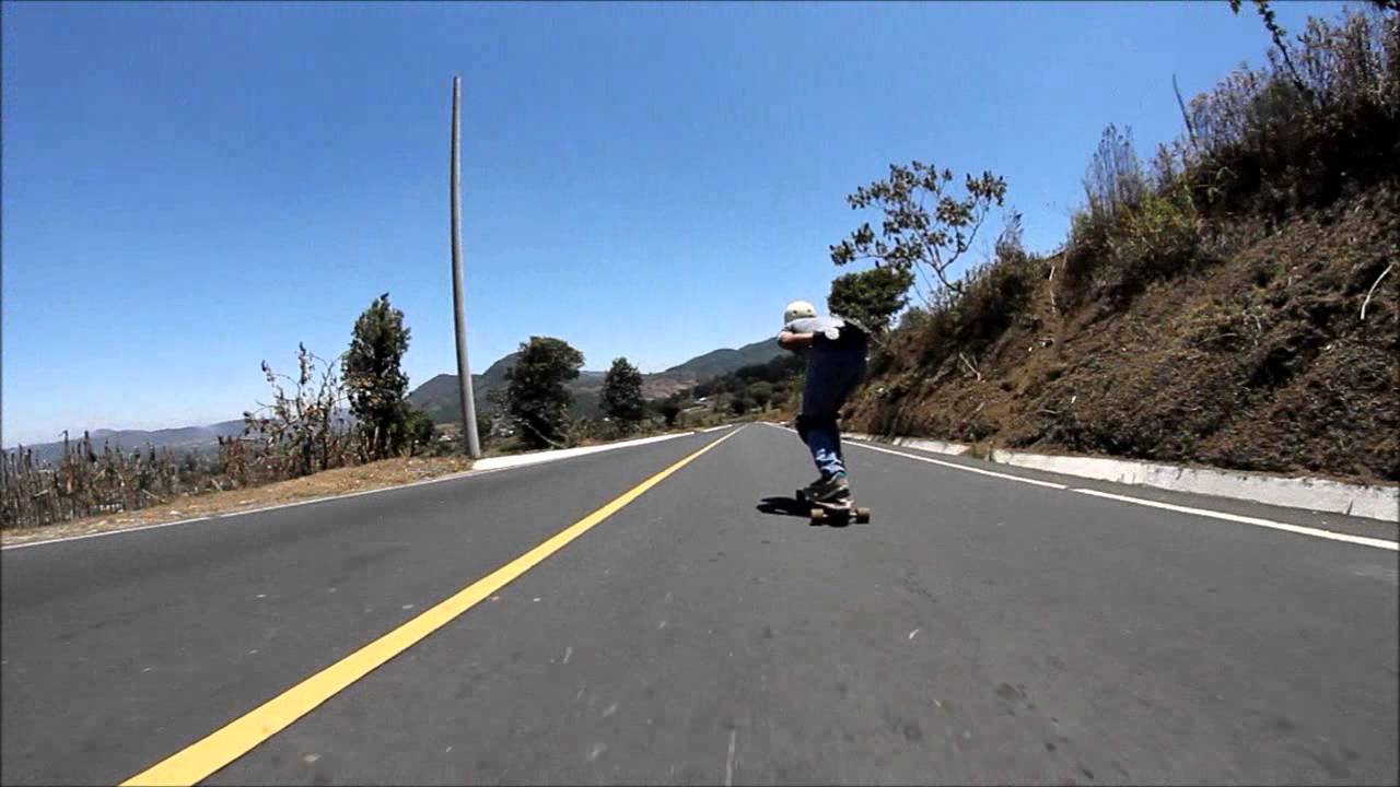 Longboard Downhill Parramos Guatemala (hd) YouTube