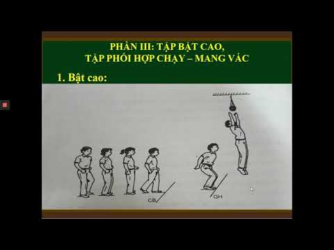 Thể dục 5: Nhảy dây, phối hợp mang vác