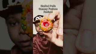 Stuffed Puffs Gummy Fuzions Review! #marshmallow #gummy #candy #shorts