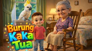Burung Kaka Tua  | Lagu Anak-anak Ceria | Animasi 3D Edukatif 🎈 🎶