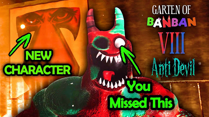 10 Hidden Secrets You MISSED in the NEW Garten of BanBan 8 Teaser Trailer!